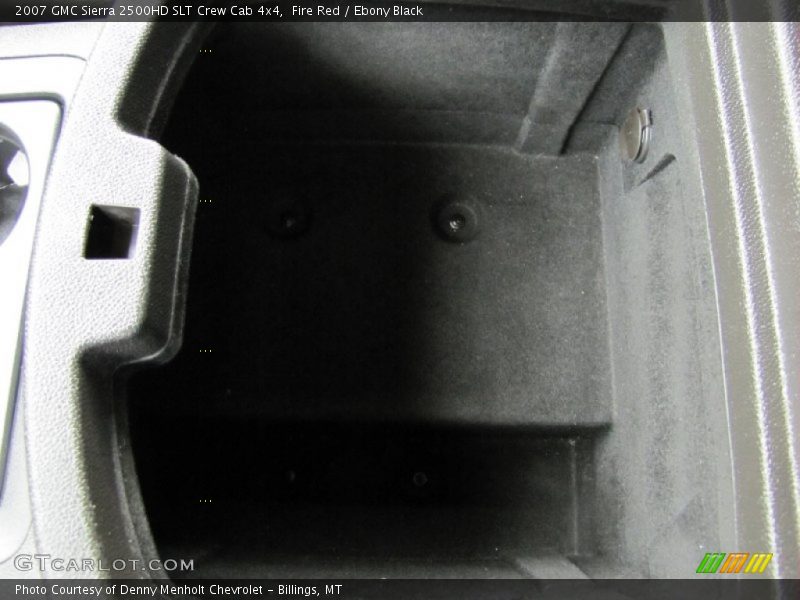 Fire Red / Ebony Black 2007 GMC Sierra 2500HD SLT Crew Cab 4x4