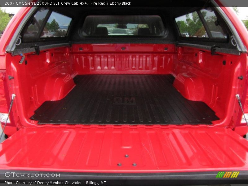 Fire Red / Ebony Black 2007 GMC Sierra 2500HD SLT Crew Cab 4x4