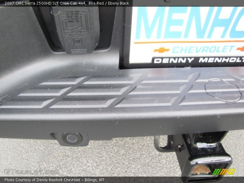 Fire Red / Ebony Black 2007 GMC Sierra 2500HD SLT Crew Cab 4x4