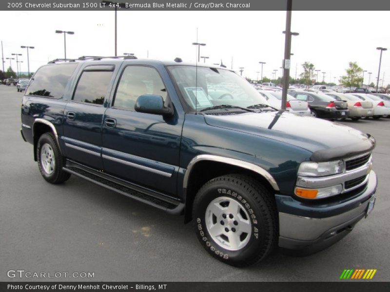 Bermuda Blue Metallic / Gray/Dark Charcoal 2005 Chevrolet Suburban 1500 LT 4x4