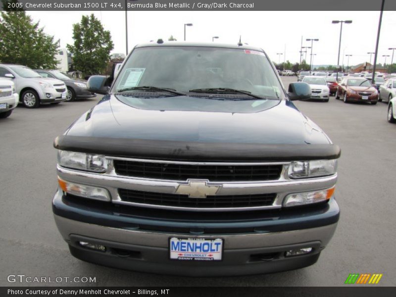 Bermuda Blue Metallic / Gray/Dark Charcoal 2005 Chevrolet Suburban 1500 LT 4x4