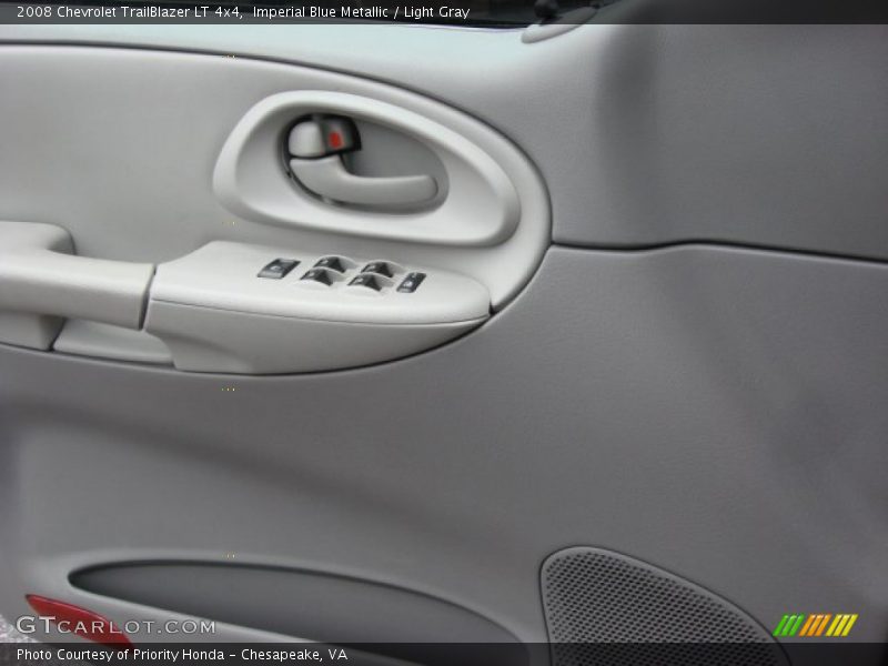 Imperial Blue Metallic / Light Gray 2008 Chevrolet TrailBlazer LT 4x4