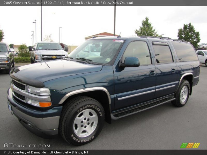 Bermuda Blue Metallic / Gray/Dark Charcoal 2005 Chevrolet Suburban 1500 LT 4x4