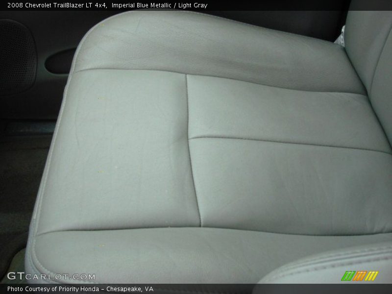 Imperial Blue Metallic / Light Gray 2008 Chevrolet TrailBlazer LT 4x4