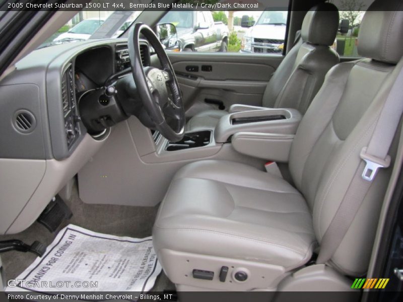 Bermuda Blue Metallic / Gray/Dark Charcoal 2005 Chevrolet Suburban 1500 LT 4x4