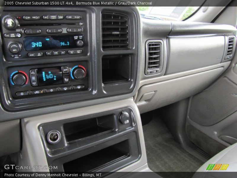 Bermuda Blue Metallic / Gray/Dark Charcoal 2005 Chevrolet Suburban 1500 LT 4x4