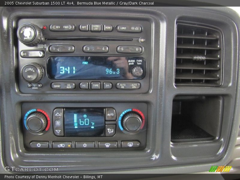 Bermuda Blue Metallic / Gray/Dark Charcoal 2005 Chevrolet Suburban 1500 LT 4x4