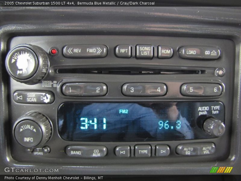 Bermuda Blue Metallic / Gray/Dark Charcoal 2005 Chevrolet Suburban 1500 LT 4x4