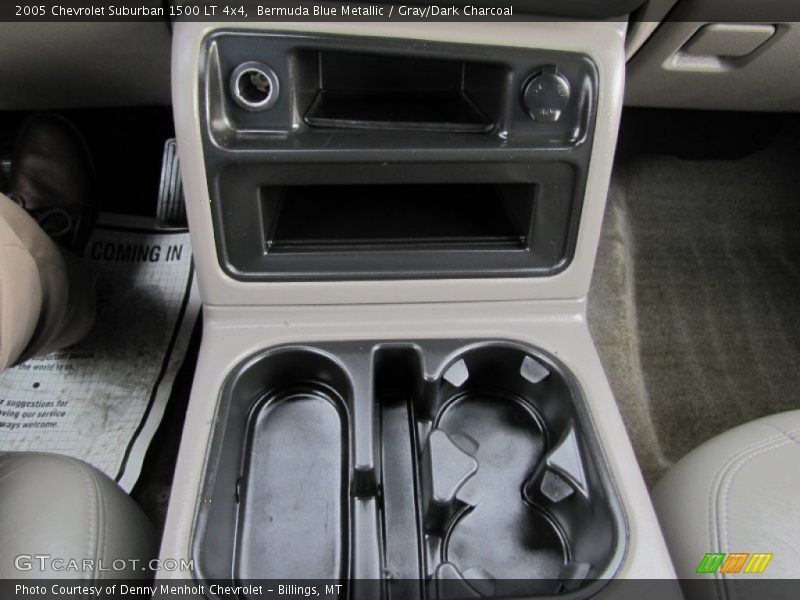 Bermuda Blue Metallic / Gray/Dark Charcoal 2005 Chevrolet Suburban 1500 LT 4x4