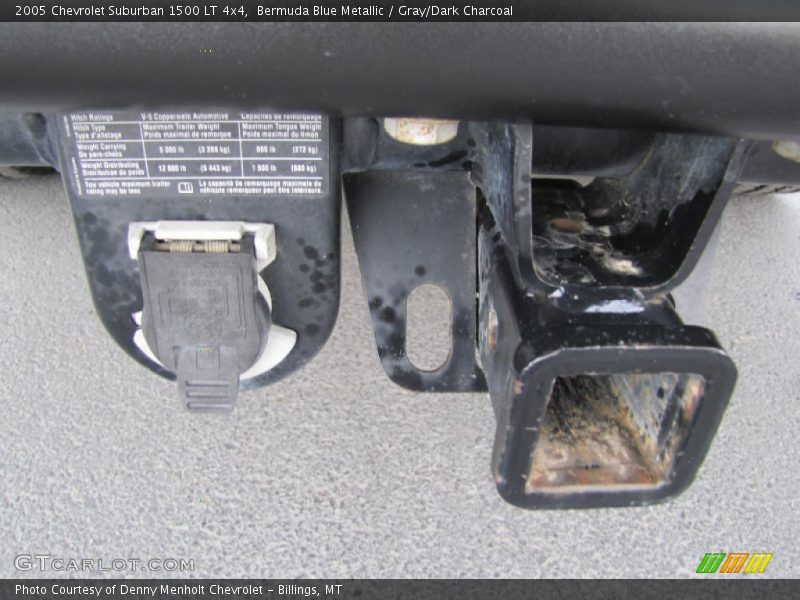 Bermuda Blue Metallic / Gray/Dark Charcoal 2005 Chevrolet Suburban 1500 LT 4x4