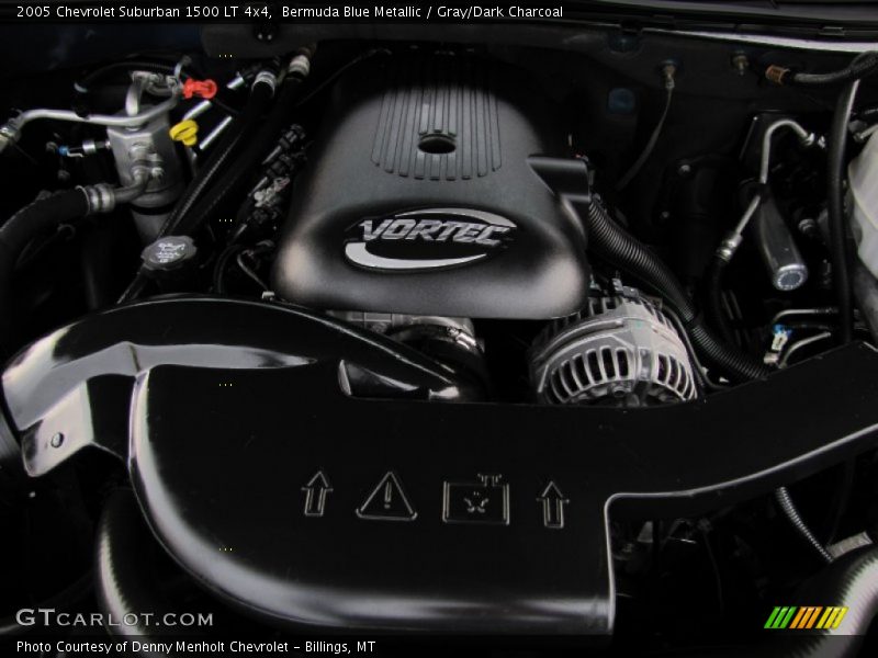 Bermuda Blue Metallic / Gray/Dark Charcoal 2005 Chevrolet Suburban 1500 LT 4x4