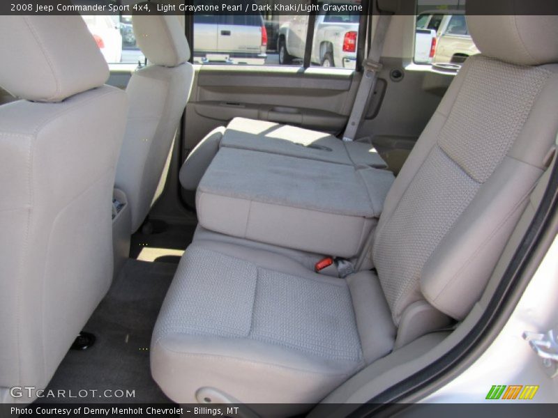 Light Graystone Pearl / Dark Khaki/Light Graystone 2008 Jeep Commander Sport 4x4