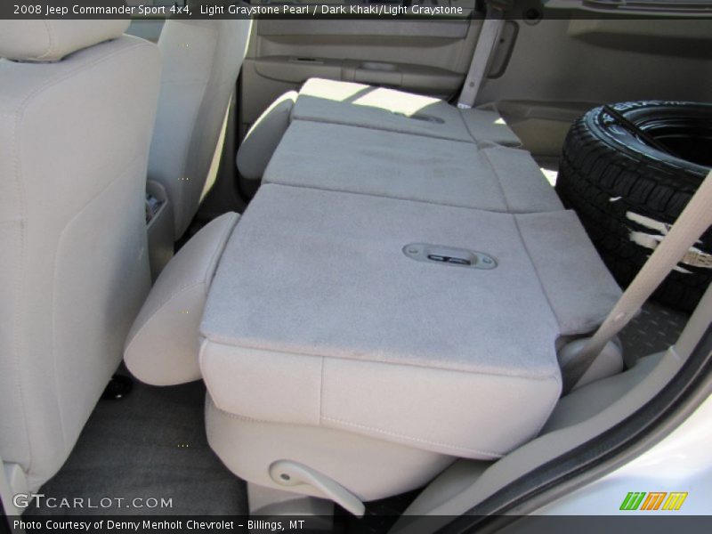 Light Graystone Pearl / Dark Khaki/Light Graystone 2008 Jeep Commander Sport 4x4