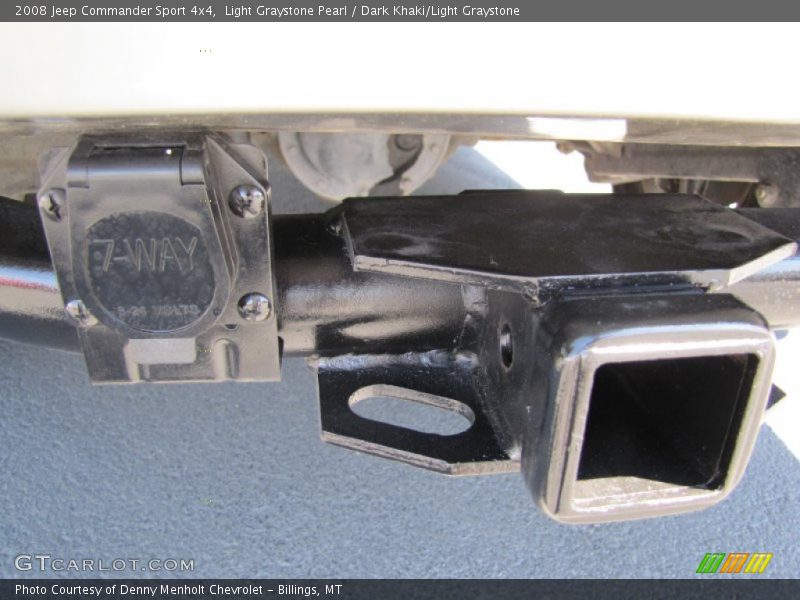 Light Graystone Pearl / Dark Khaki/Light Graystone 2008 Jeep Commander Sport 4x4