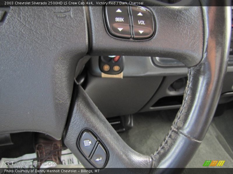 Victory Red / Dark Charcoal 2003 Chevrolet Silverado 2500HD LS Crew Cab 4x4