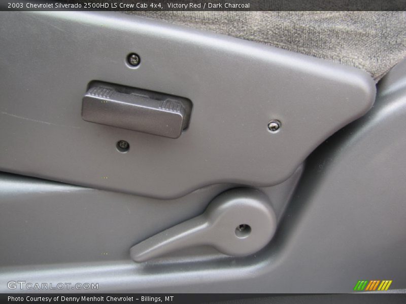Victory Red / Dark Charcoal 2003 Chevrolet Silverado 2500HD LS Crew Cab 4x4