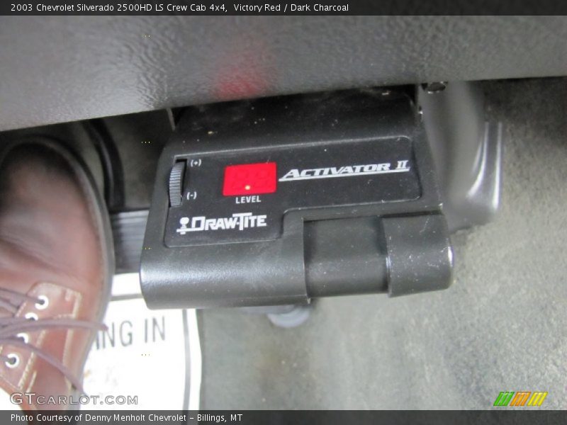 Victory Red / Dark Charcoal 2003 Chevrolet Silverado 2500HD LS Crew Cab 4x4