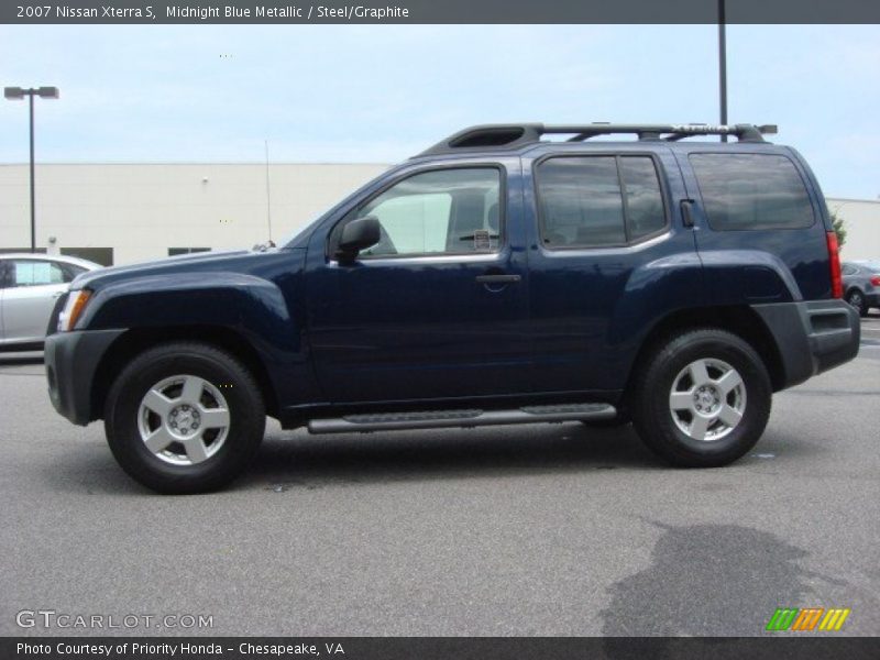 Midnight Blue Metallic / Steel/Graphite 2007 Nissan Xterra S