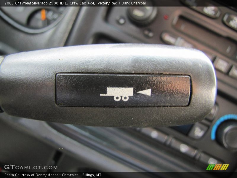 Victory Red / Dark Charcoal 2003 Chevrolet Silverado 2500HD LS Crew Cab 4x4