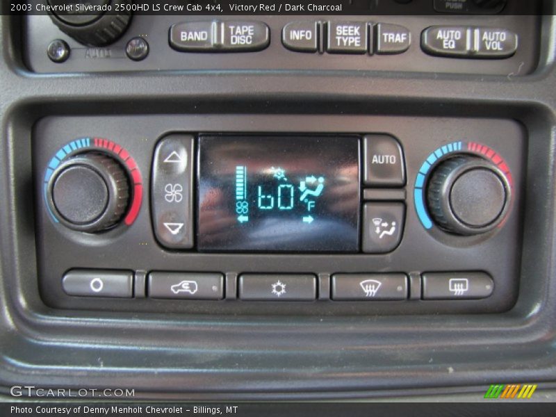 Victory Red / Dark Charcoal 2003 Chevrolet Silverado 2500HD LS Crew Cab 4x4