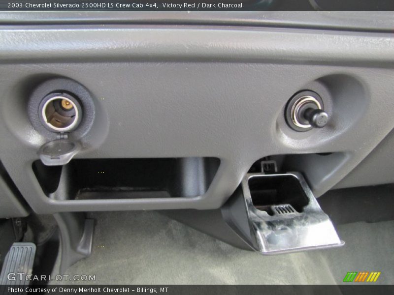 Victory Red / Dark Charcoal 2003 Chevrolet Silverado 2500HD LS Crew Cab 4x4