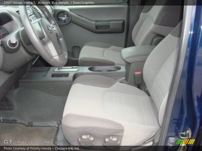 Midnight Blue Metallic / Steel/Graphite 2007 Nissan Xterra S