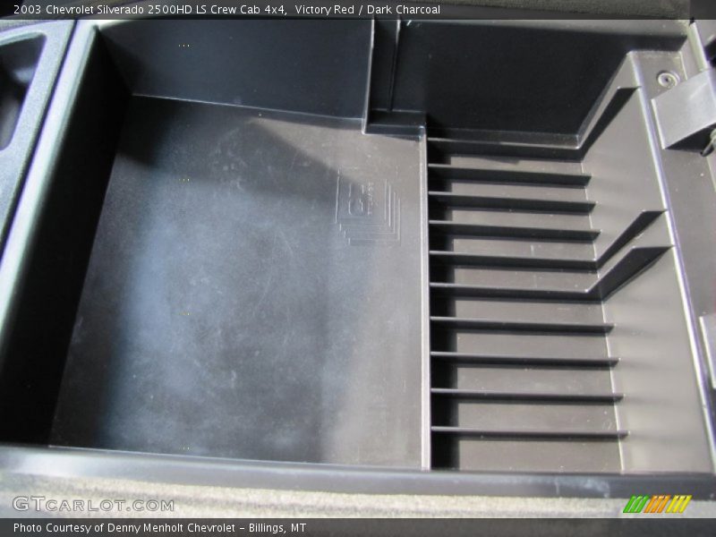 Victory Red / Dark Charcoal 2003 Chevrolet Silverado 2500HD LS Crew Cab 4x4
