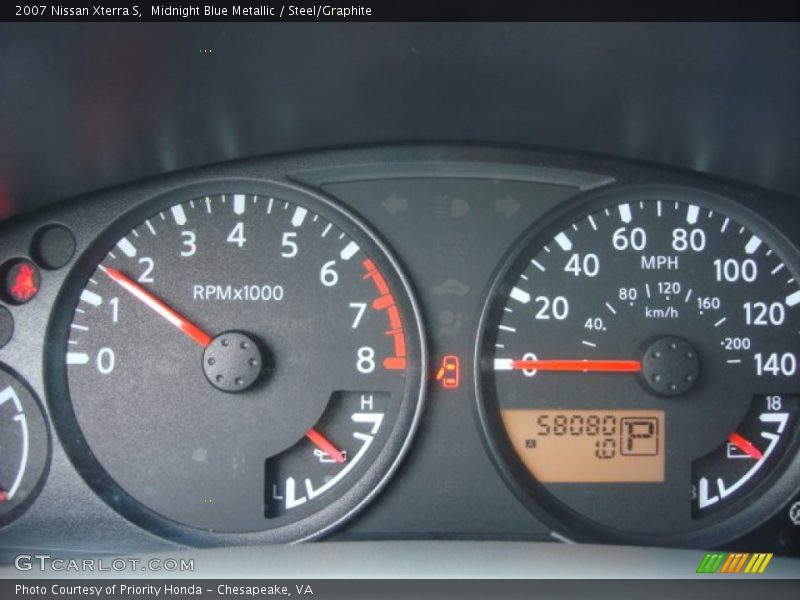 Midnight Blue Metallic / Steel/Graphite 2007 Nissan Xterra S