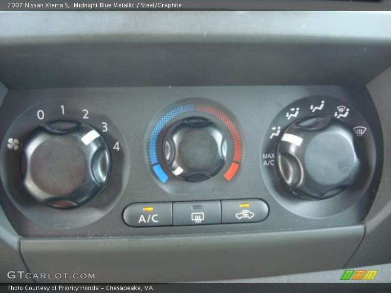 Midnight Blue Metallic / Steel/Graphite 2007 Nissan Xterra S
