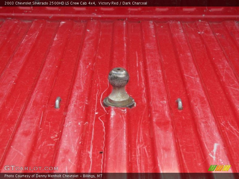Victory Red / Dark Charcoal 2003 Chevrolet Silverado 2500HD LS Crew Cab 4x4