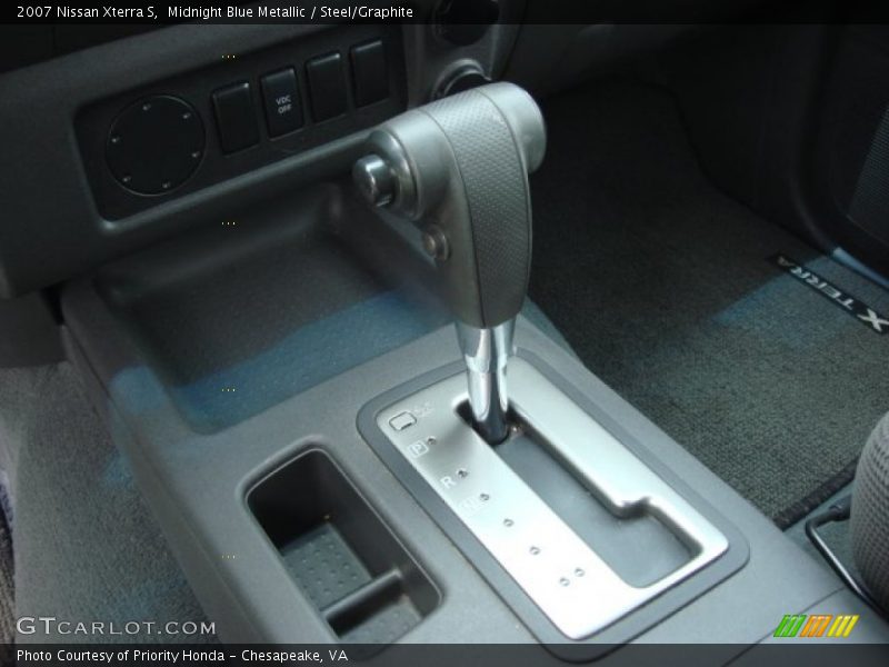 Midnight Blue Metallic / Steel/Graphite 2007 Nissan Xterra S