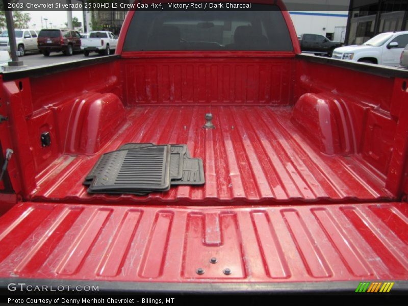 Victory Red / Dark Charcoal 2003 Chevrolet Silverado 2500HD LS Crew Cab 4x4