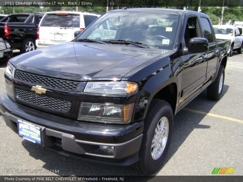 Black / Ebony 2011 Chevrolet Avalanche LT 4x4