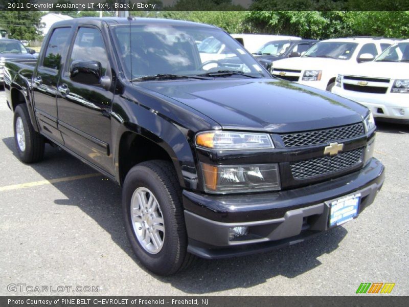 Black / Ebony 2011 Chevrolet Avalanche LT 4x4