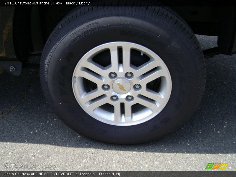 Black / Ebony 2011 Chevrolet Avalanche LT 4x4