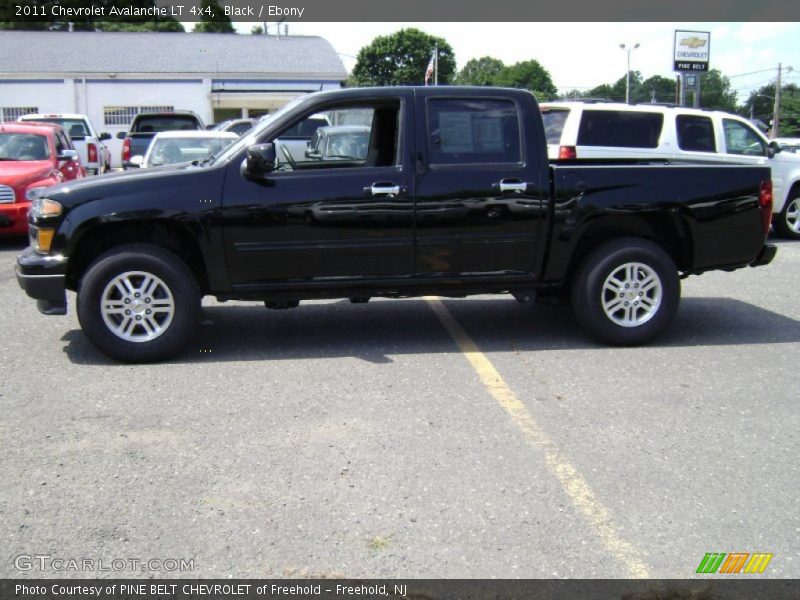 Black / Ebony 2011 Chevrolet Avalanche LT 4x4