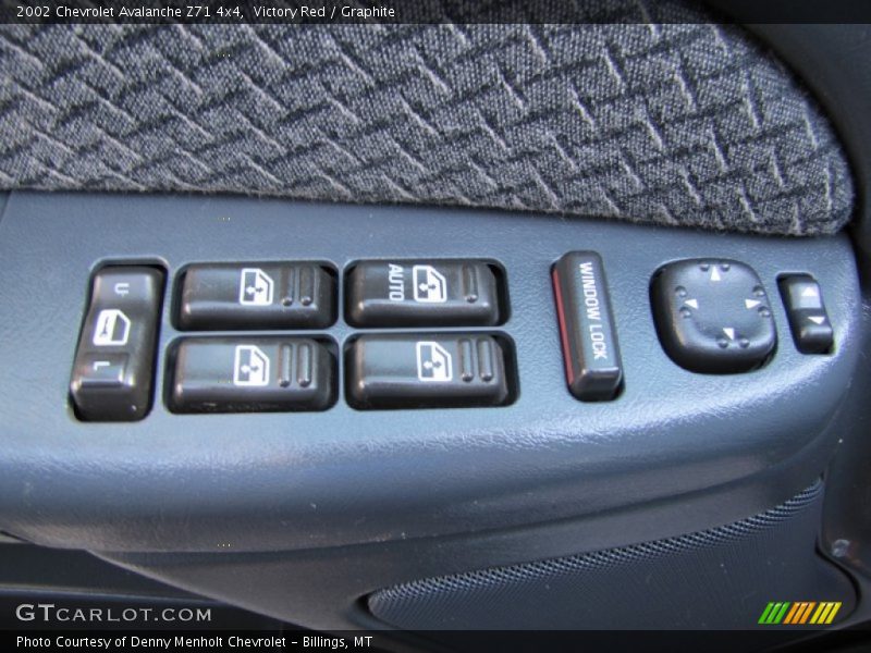 Victory Red / Graphite 2002 Chevrolet Avalanche Z71 4x4