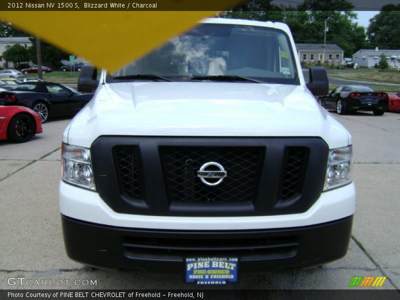 Blizzard White / Charcoal 2012 Nissan NV 1500 S