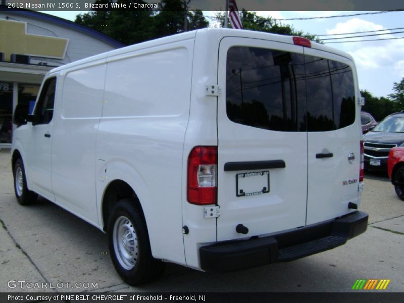 Blizzard White / Charcoal 2012 Nissan NV 1500 S