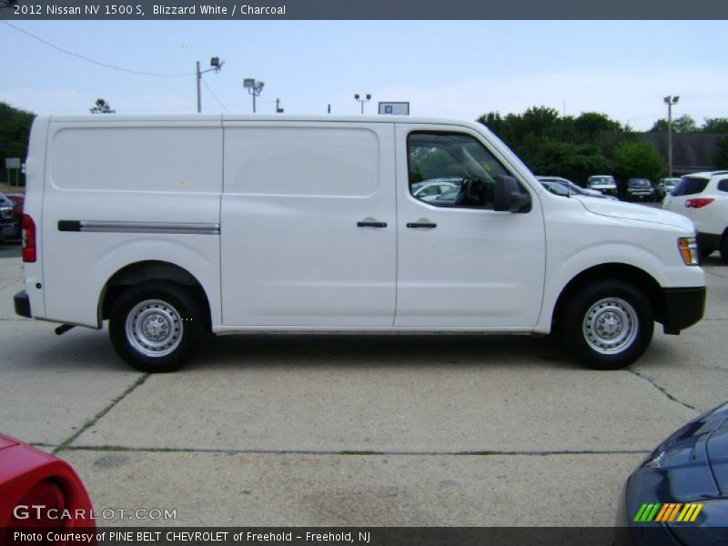 Blizzard White / Charcoal 2012 Nissan NV 1500 S