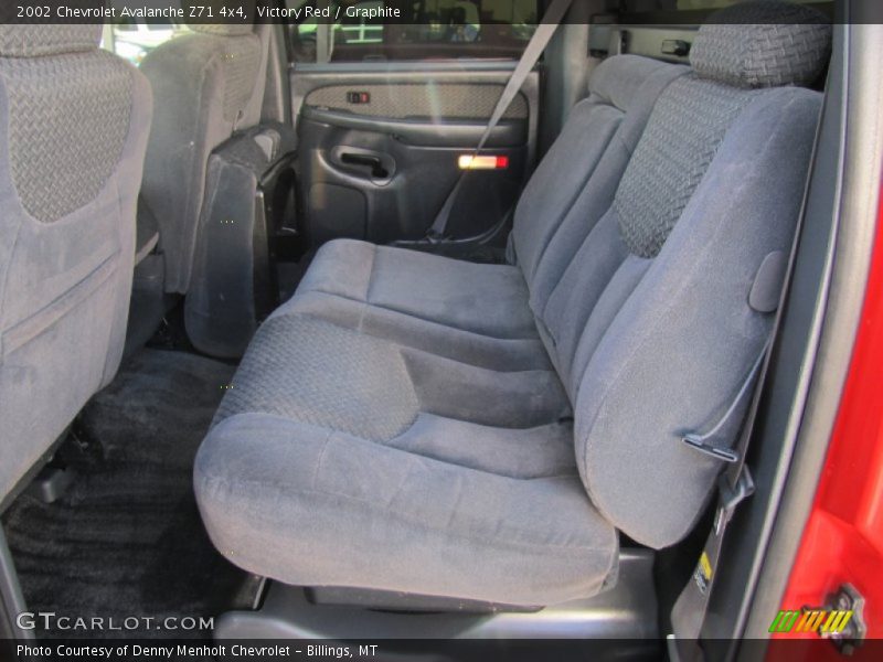 Victory Red / Graphite 2002 Chevrolet Avalanche Z71 4x4
