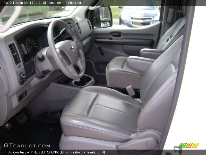 Blizzard White / Charcoal 2012 Nissan NV 1500 S
