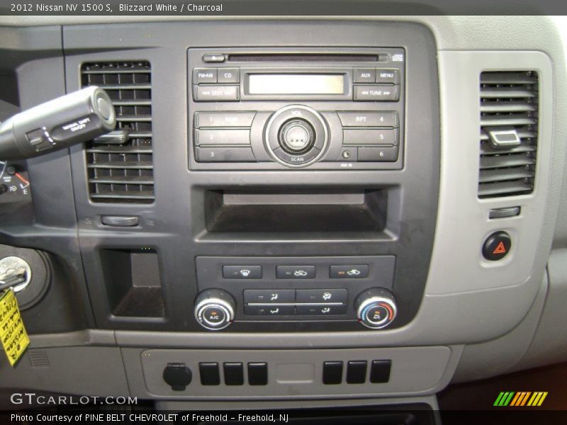 Blizzard White / Charcoal 2012 Nissan NV 1500 S