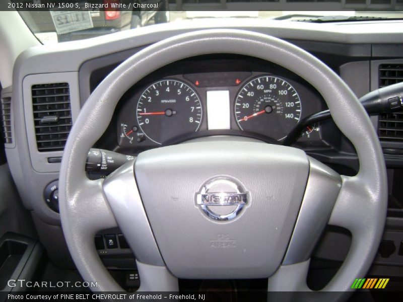 Blizzard White / Charcoal 2012 Nissan NV 1500 S