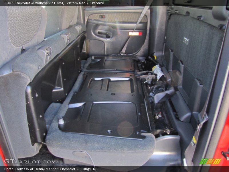 Victory Red / Graphite 2002 Chevrolet Avalanche Z71 4x4