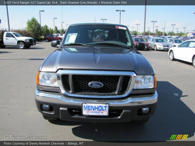Dark Shadow Grey Metallic / Medium Dark Flint 2005 Ford Ranger XLT SuperCab 4x4