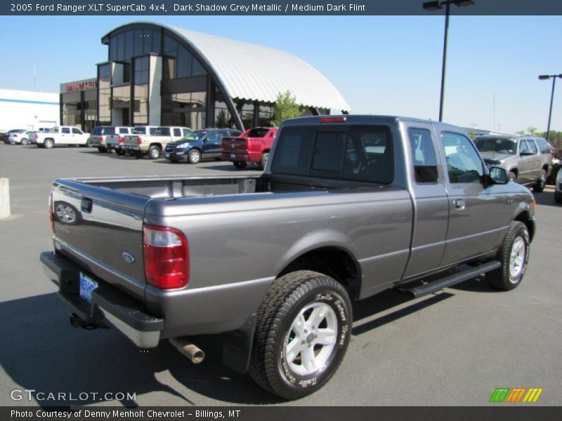 Dark Shadow Grey Metallic / Medium Dark Flint 2005 Ford Ranger XLT SuperCab 4x4
