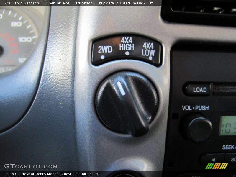 Dark Shadow Grey Metallic / Medium Dark Flint 2005 Ford Ranger XLT SuperCab 4x4