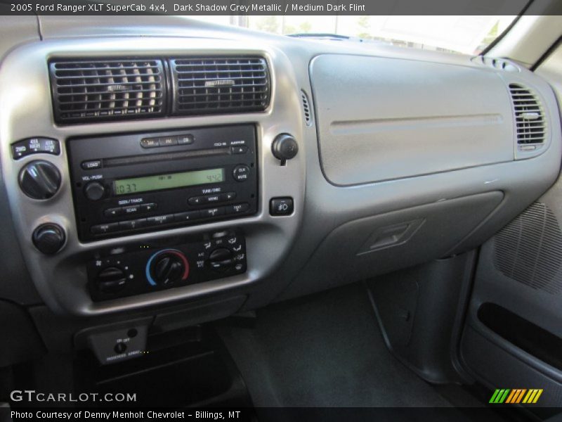 Dark Shadow Grey Metallic / Medium Dark Flint 2005 Ford Ranger XLT SuperCab 4x4