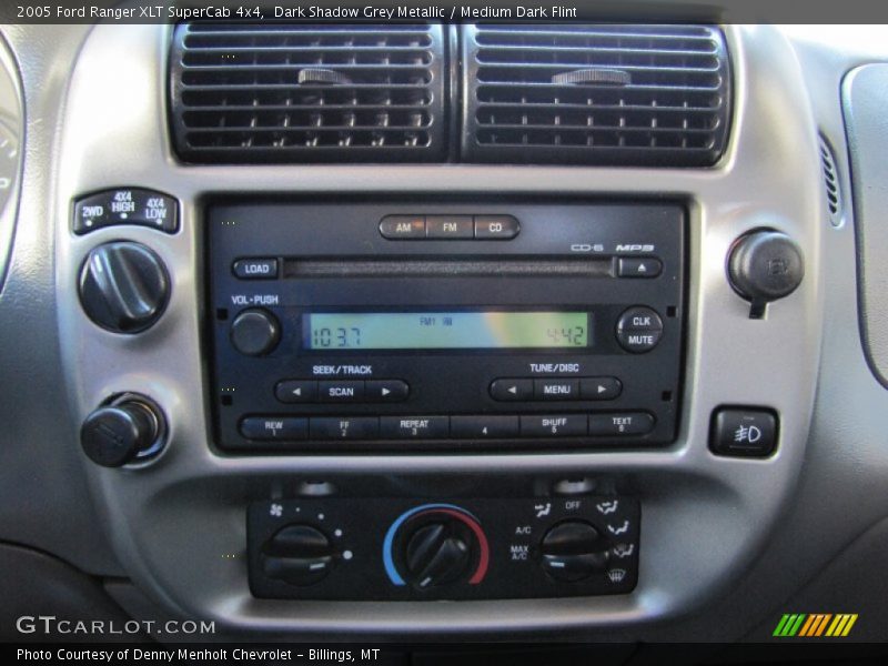 Dark Shadow Grey Metallic / Medium Dark Flint 2005 Ford Ranger XLT SuperCab 4x4